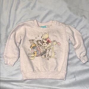 Disney Baby Winnie the Pooh and friends Christopher Robin Sweatshirt tan 18 mo